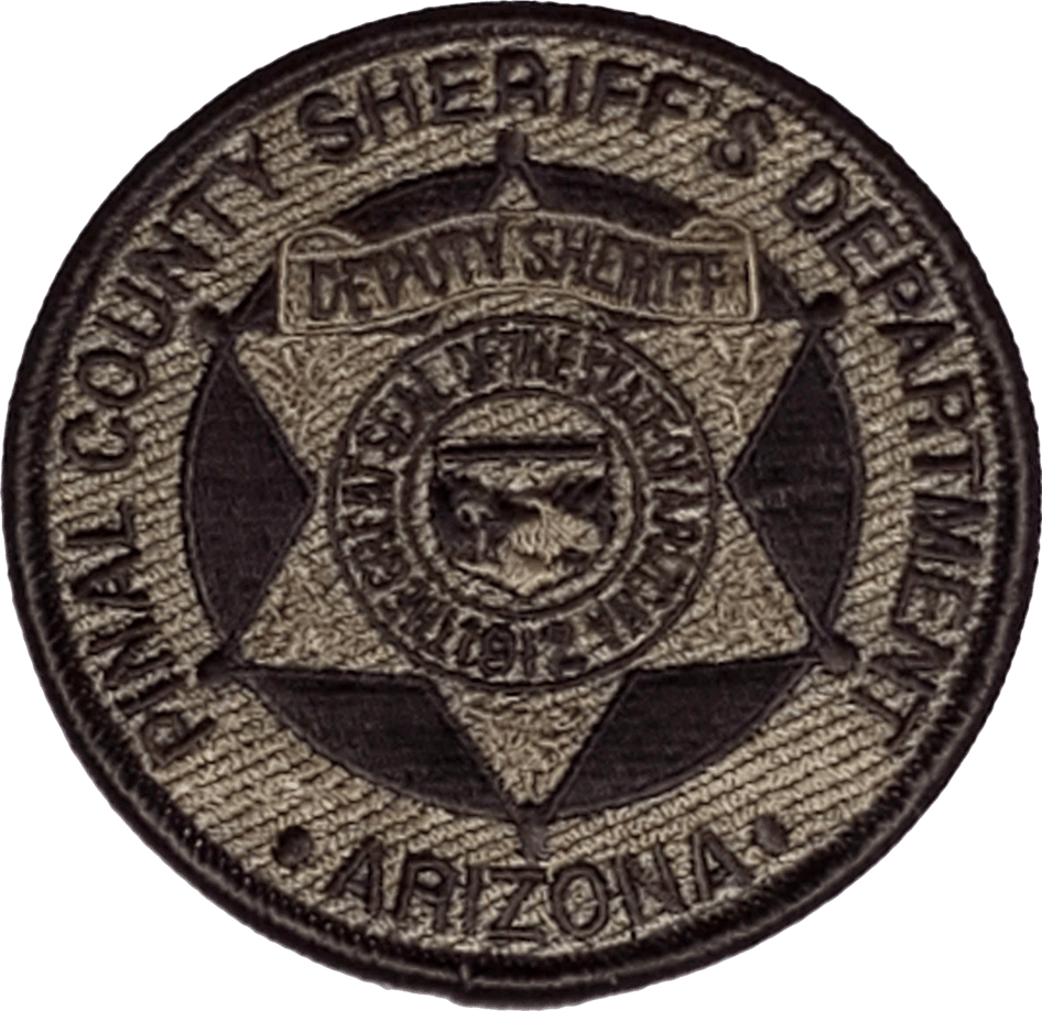 An image of a patch from Pinal County Sheriff