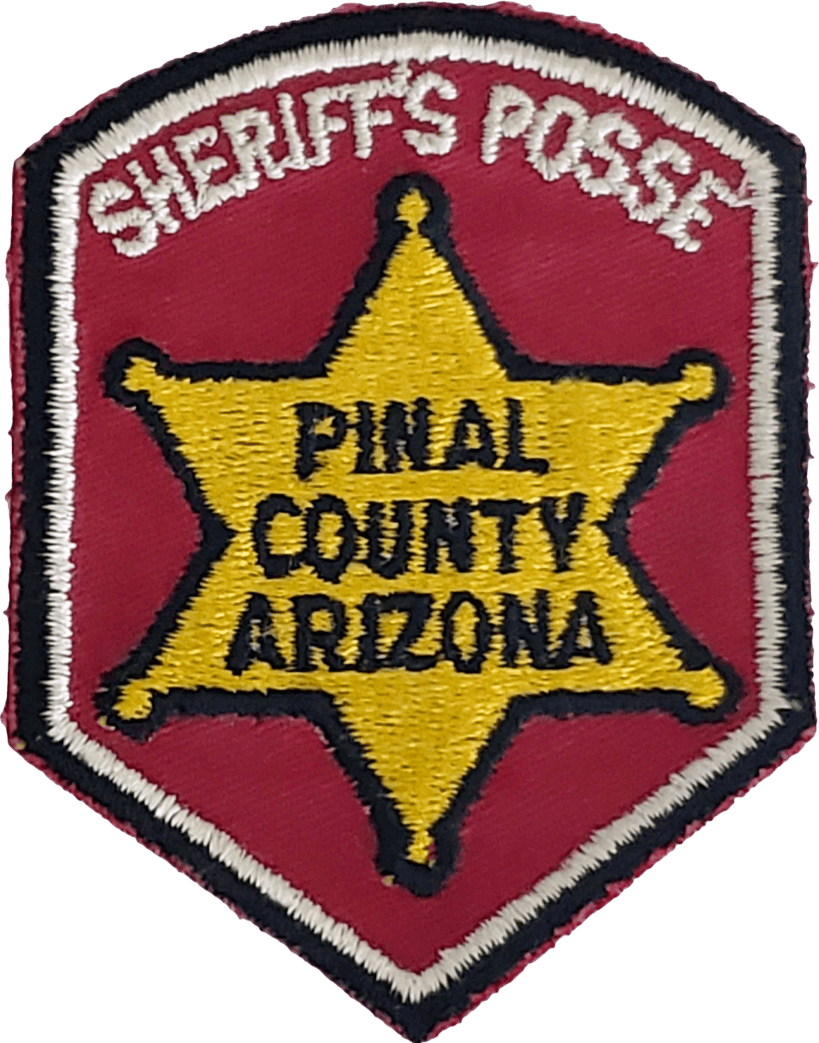 An image of a patch from Pinal County Sheriff