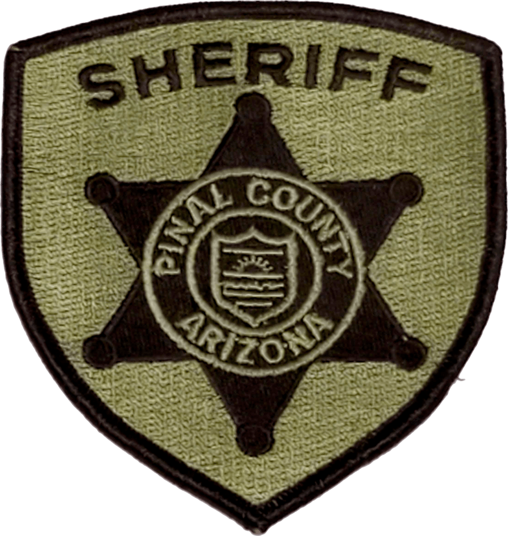 An image of a patch from Pinal County Sheriff