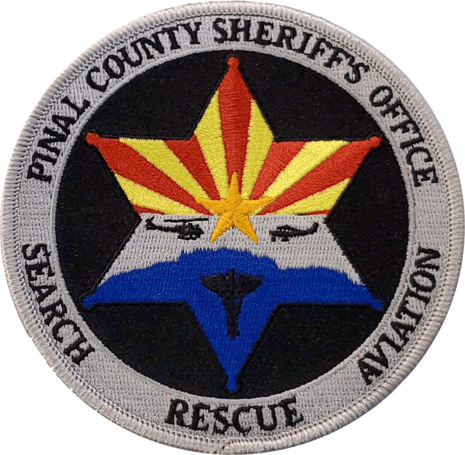 An image of a patch from Pinal County Sheriff