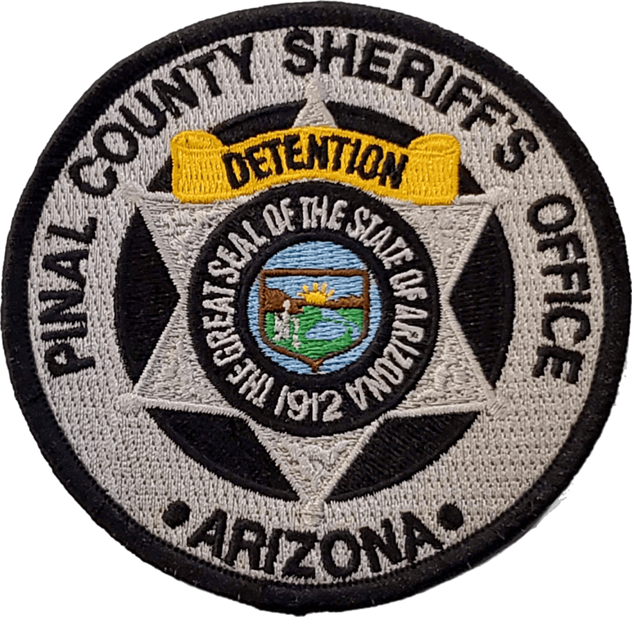 An image of a patch from Pinal County Sheriff