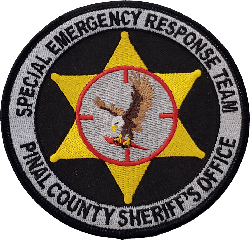 An image of a patch from Pinal County Sheriff