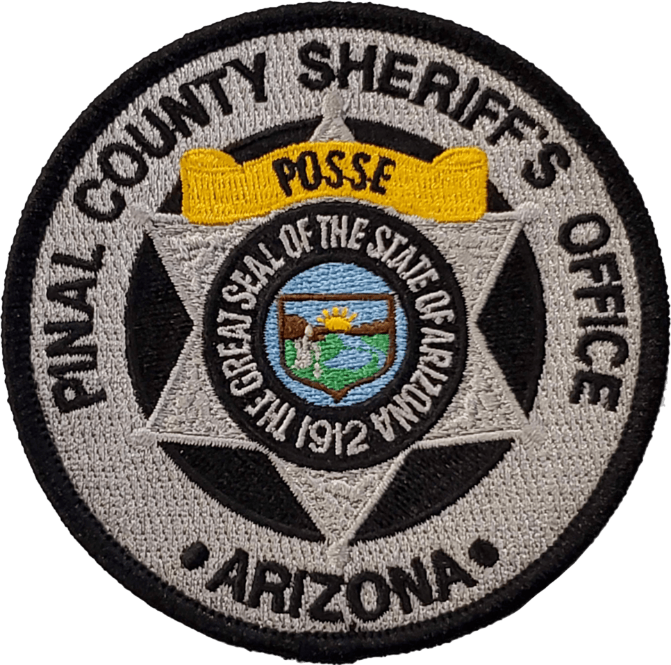 An image of a patch from Pinal County Sheriff