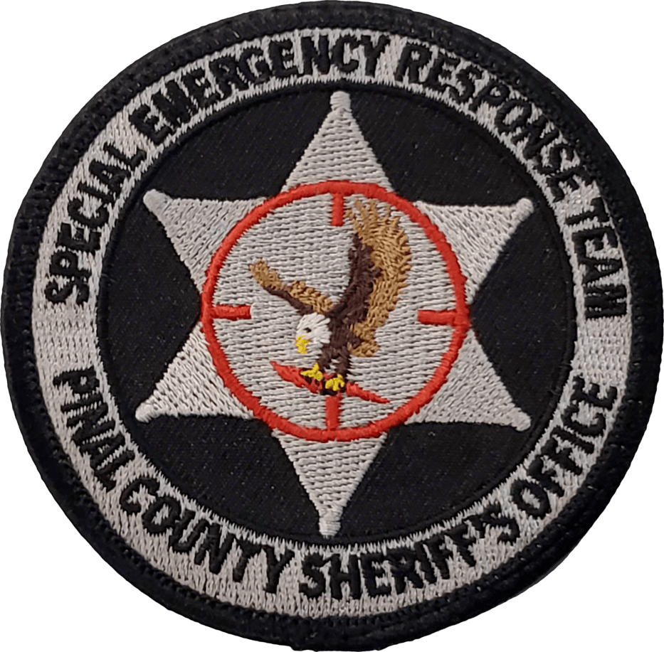 An image of a patch from Pinal County Sheriff