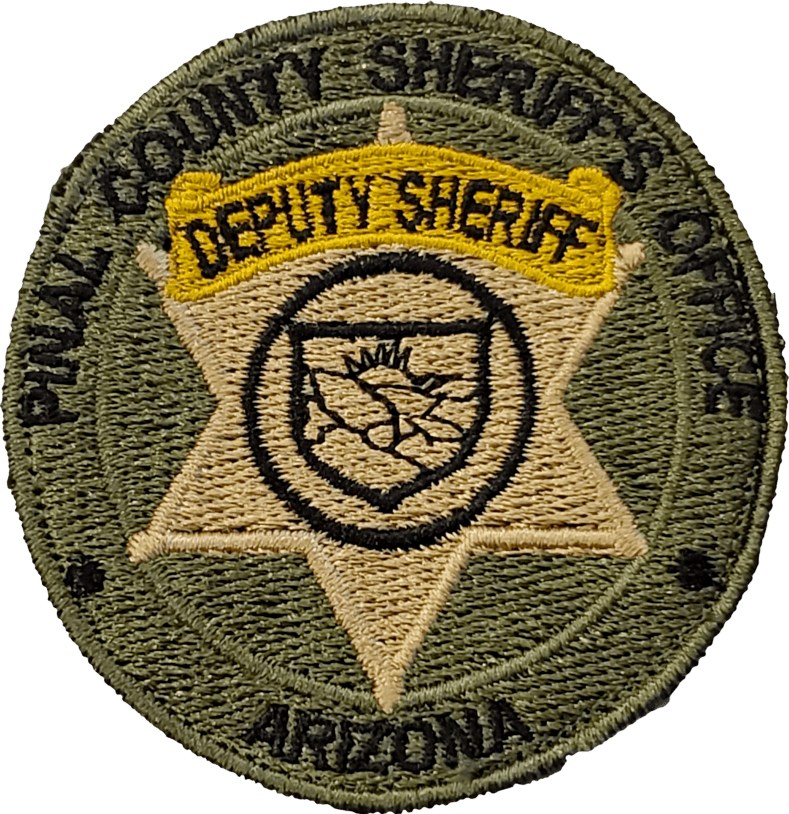 An image of a patch from Pinal County Sheriff