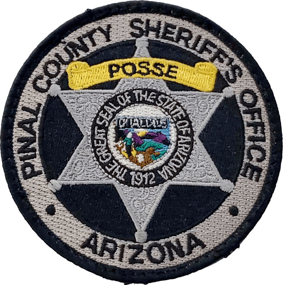 An image of a patch from Pinal County Sheriff