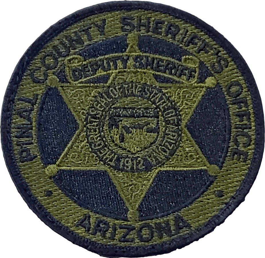 An image of a patch from Pinal County Sheriff