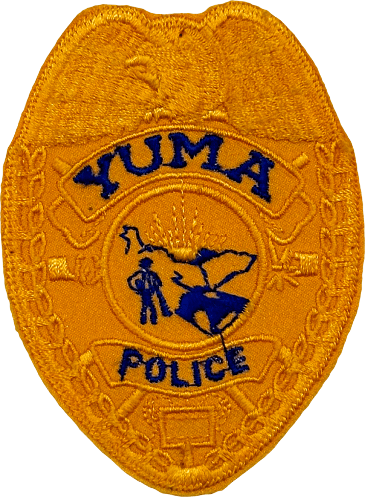 An image of a patch from Yuma Police