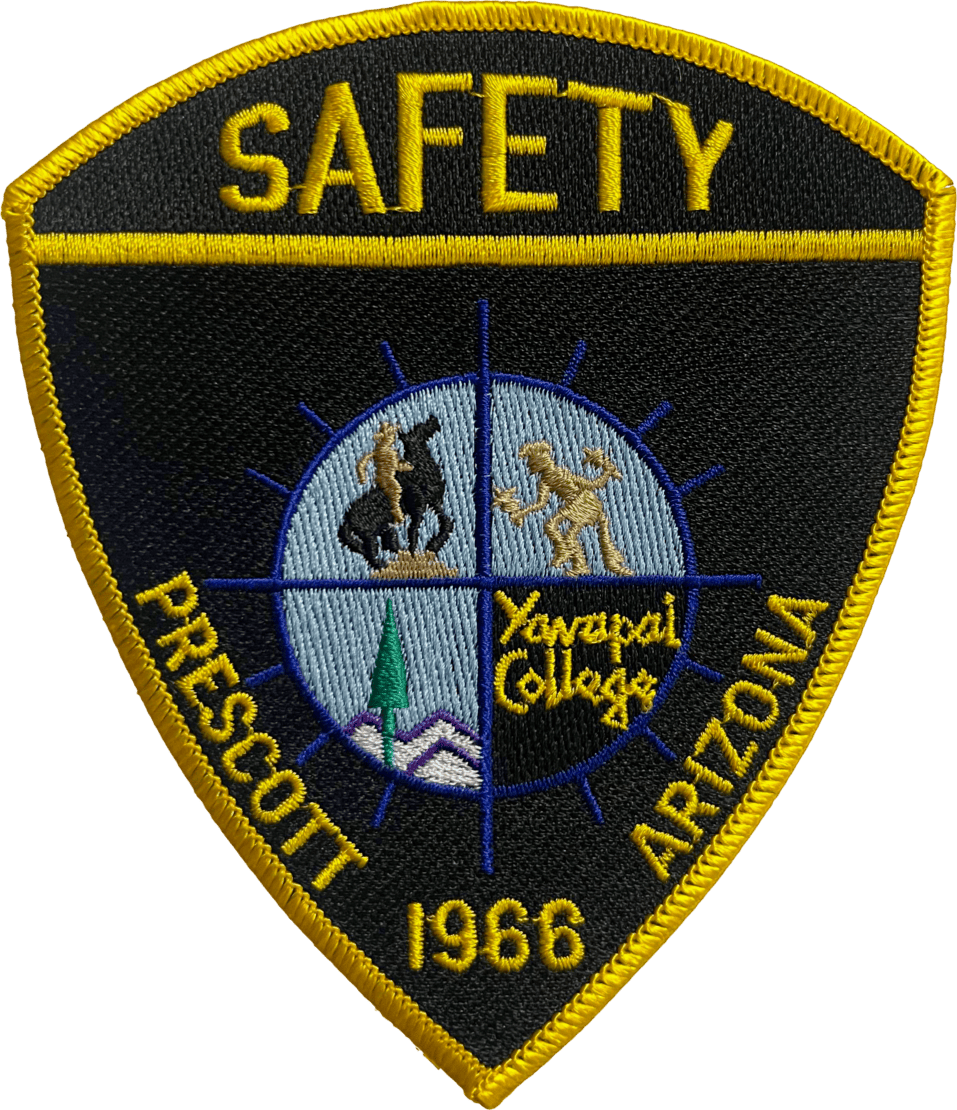 An image of a patch from Yavapai College Police