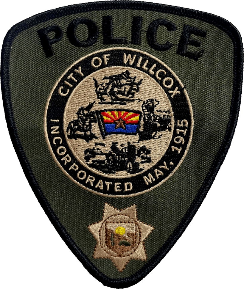 An image of a patch from Wilcox Police