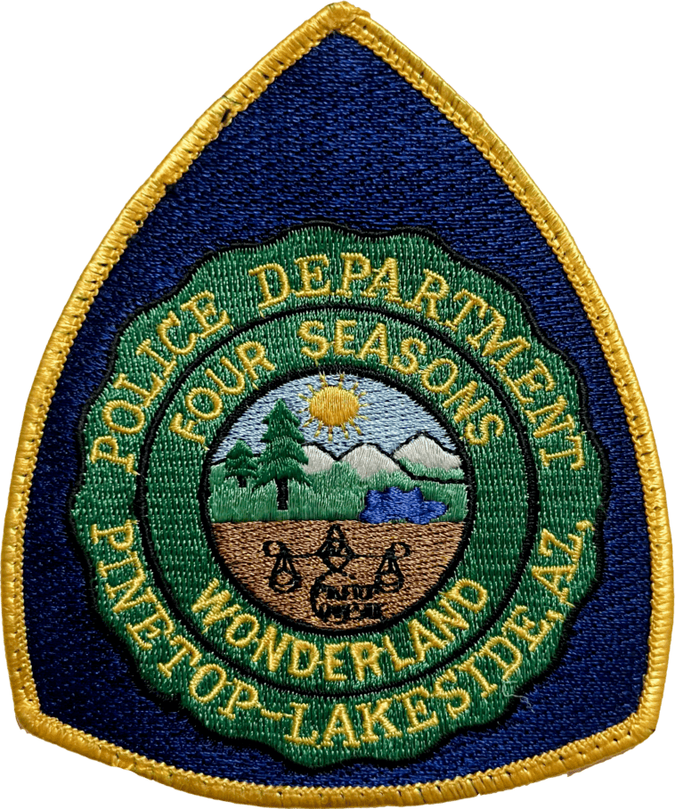 An image of a patch from Pinetop-Lakeside Police