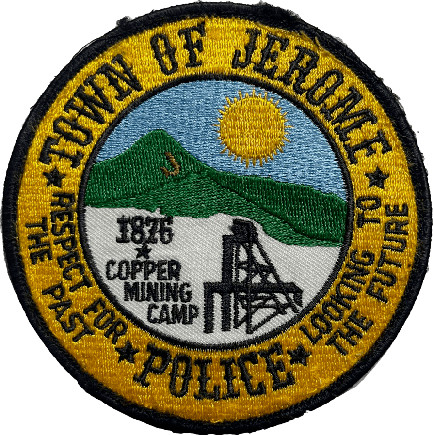 An image of a patch from Jerome Police