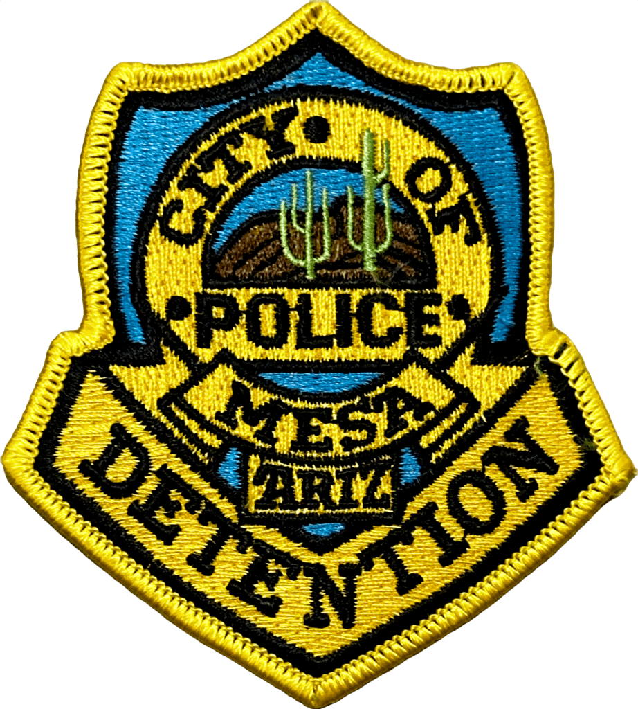 An image of a patch from Mesa Police