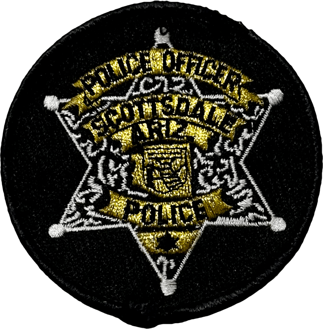 An image of a patch from Scottsdale Police