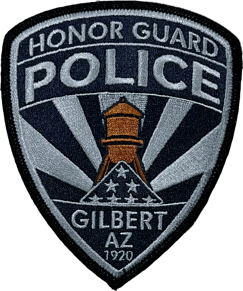 An image of a patch from Gilbert Police