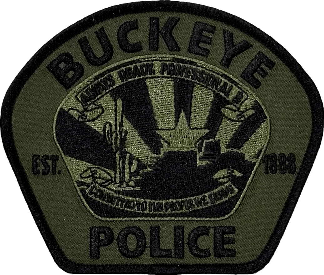 An image of a patch from Buckeye Police