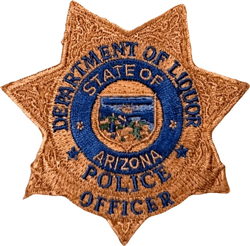 An image of a patch from Arizona Department of Liquor