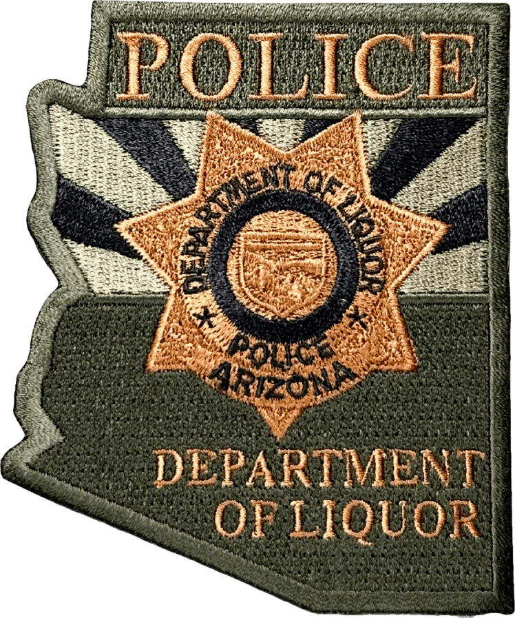 Arizona Police Patch Reference Guide — State Shape Gallery