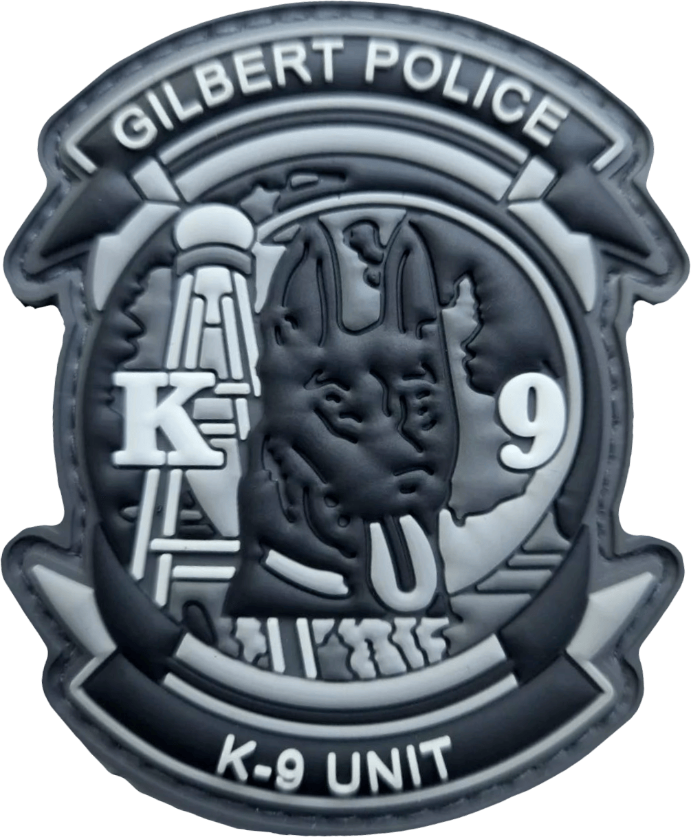 An image of a patch from Gilbert Police