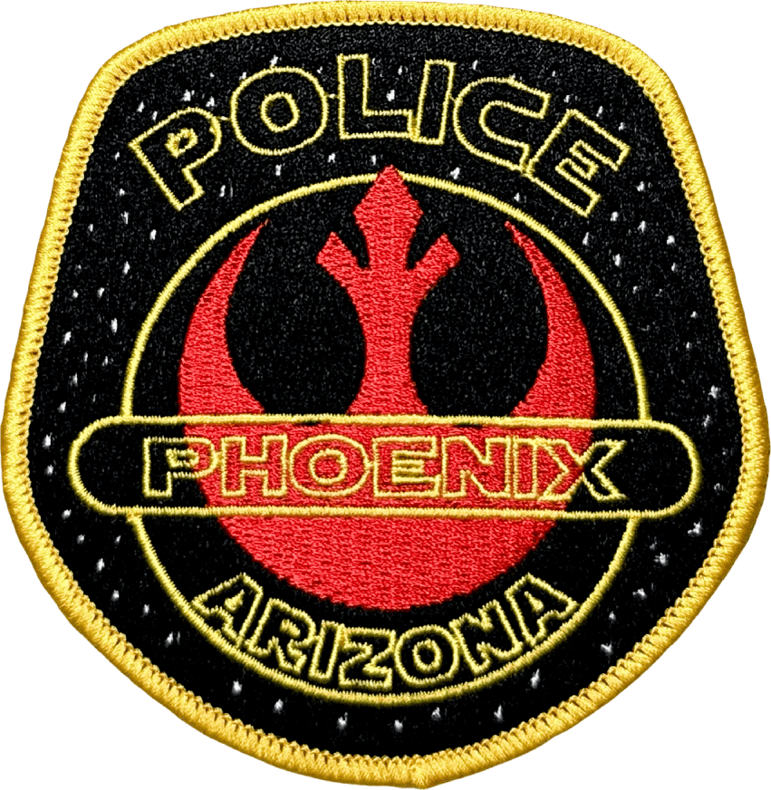 An image of a patch from Phoenix Police