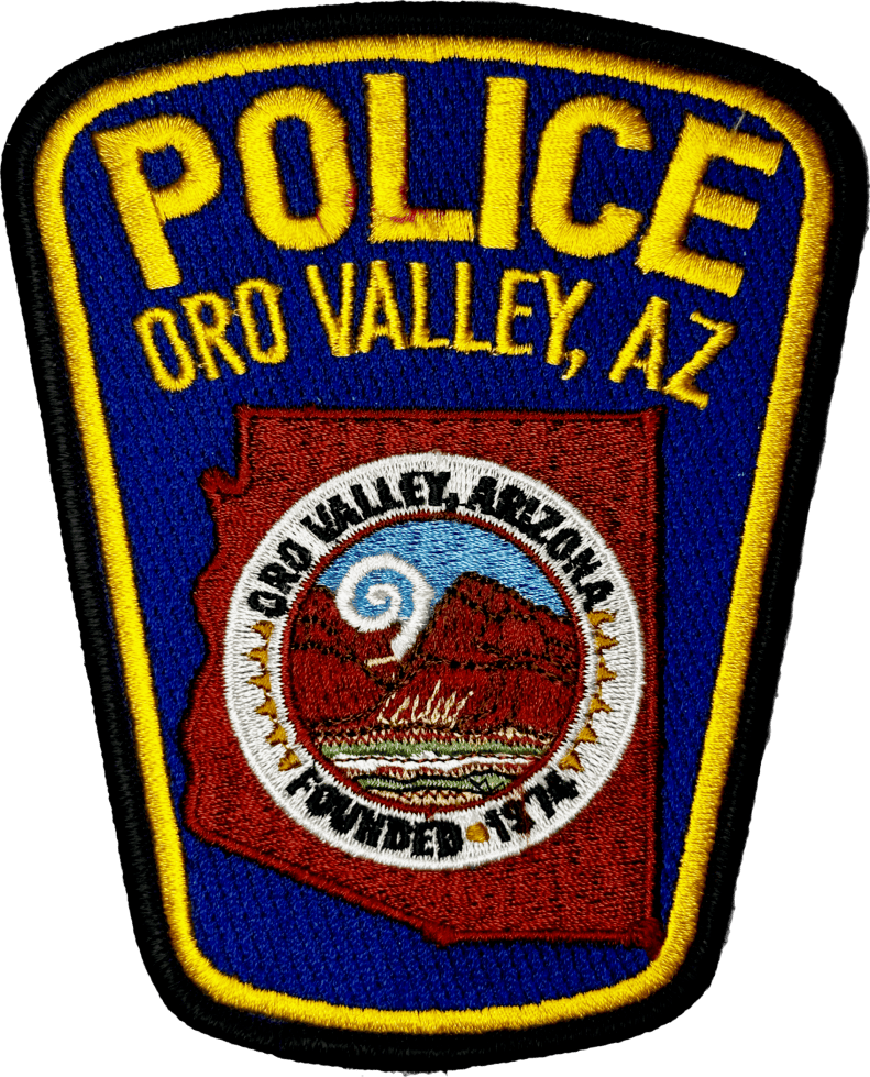 An image of a patch from Oro Valley Police