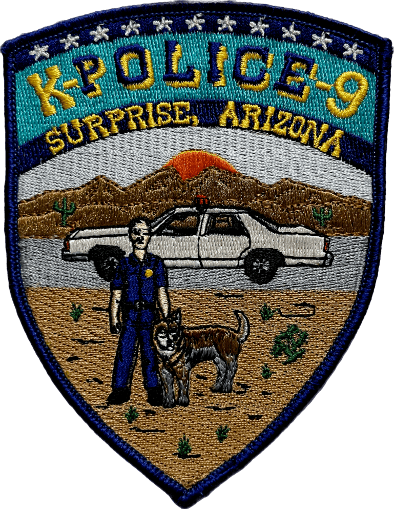 An image of a patch from Surprise Police