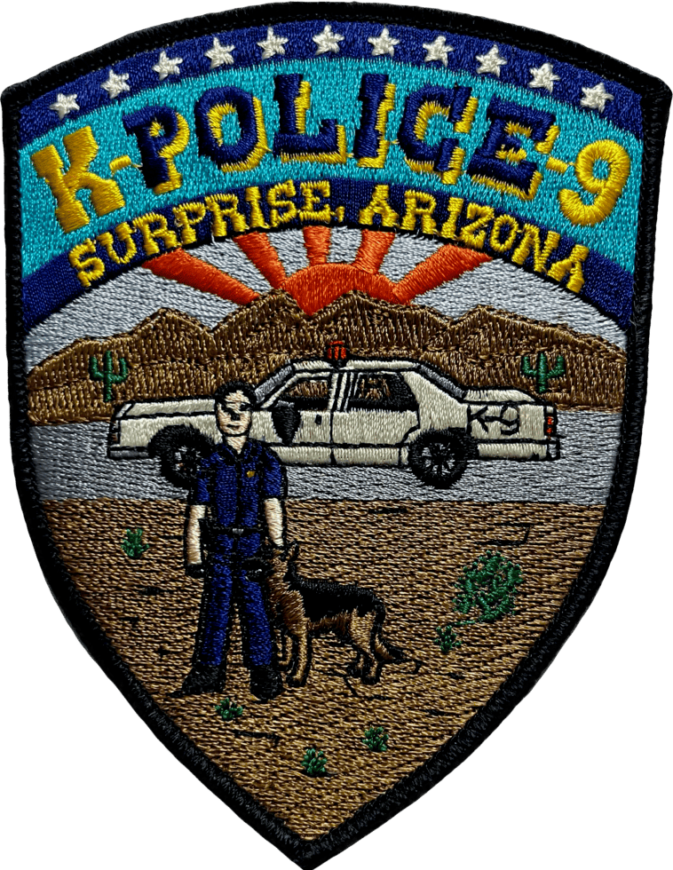 An image of a patch from Surprise Police