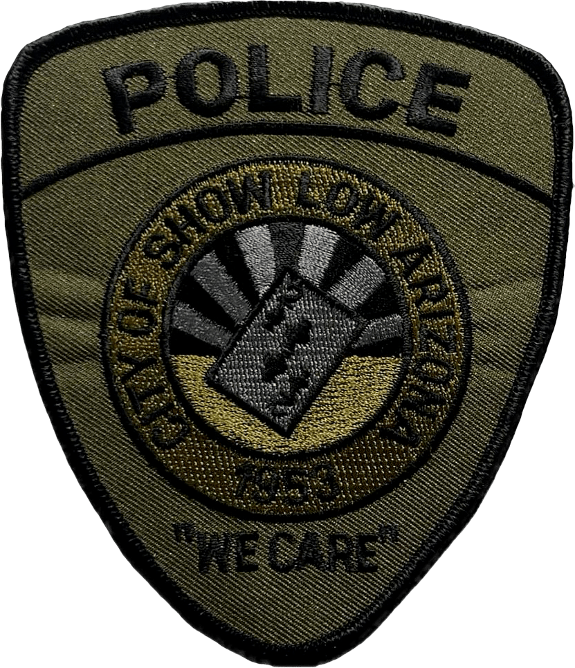 An image of a patch from Show Low Police