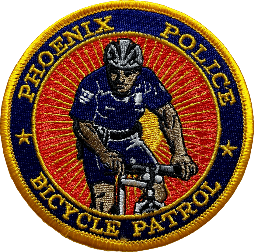 An image of a patch from Phoenix Police