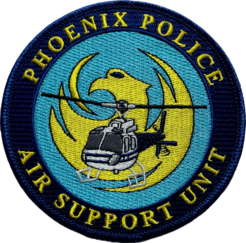 An image of a patch from Phoenix Police