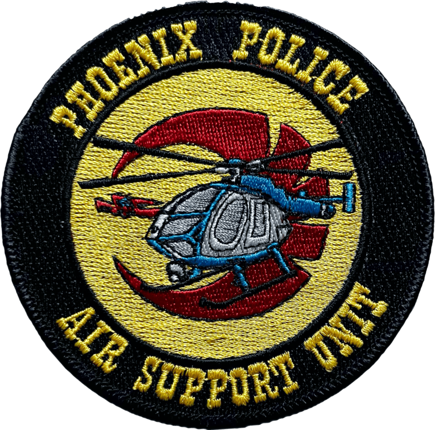 An image of a patch from Phoenix Police