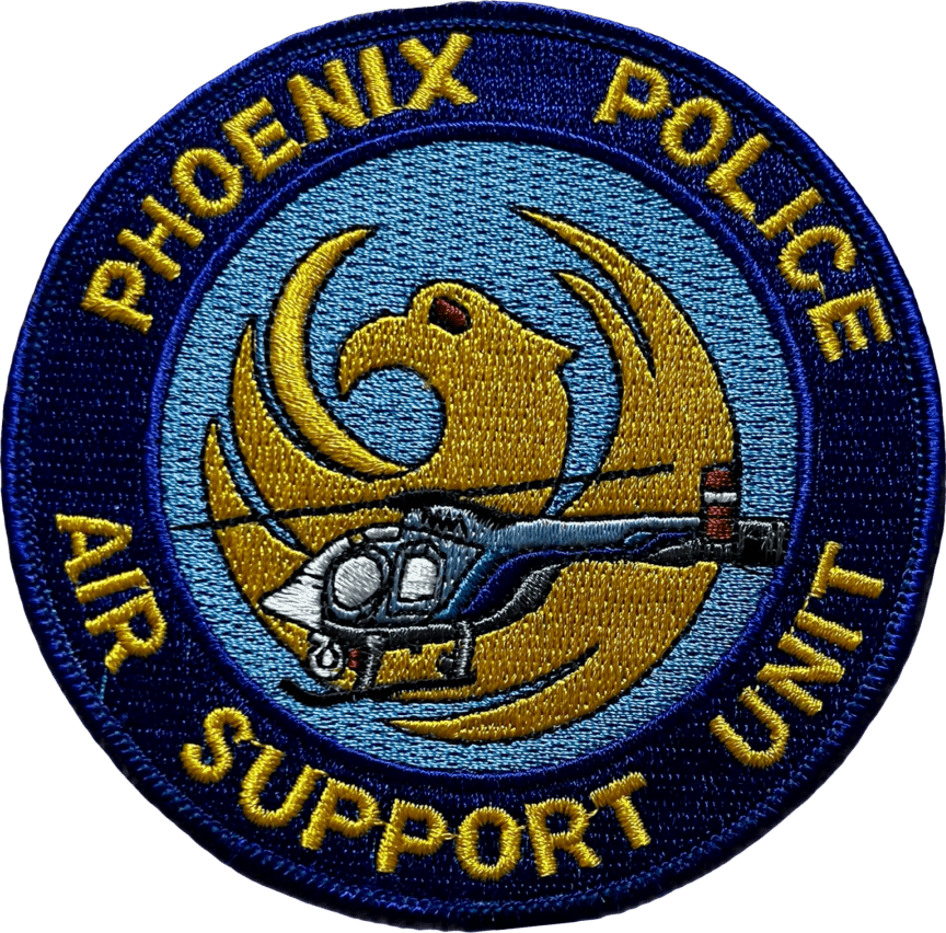 An image of a patch from Phoenix Police