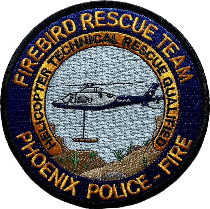 An image of a patch from Phoenix Police