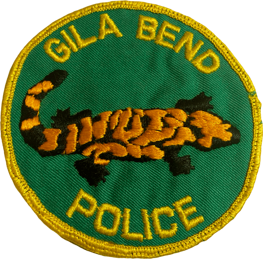 An image of a patch from Gila Bend Police