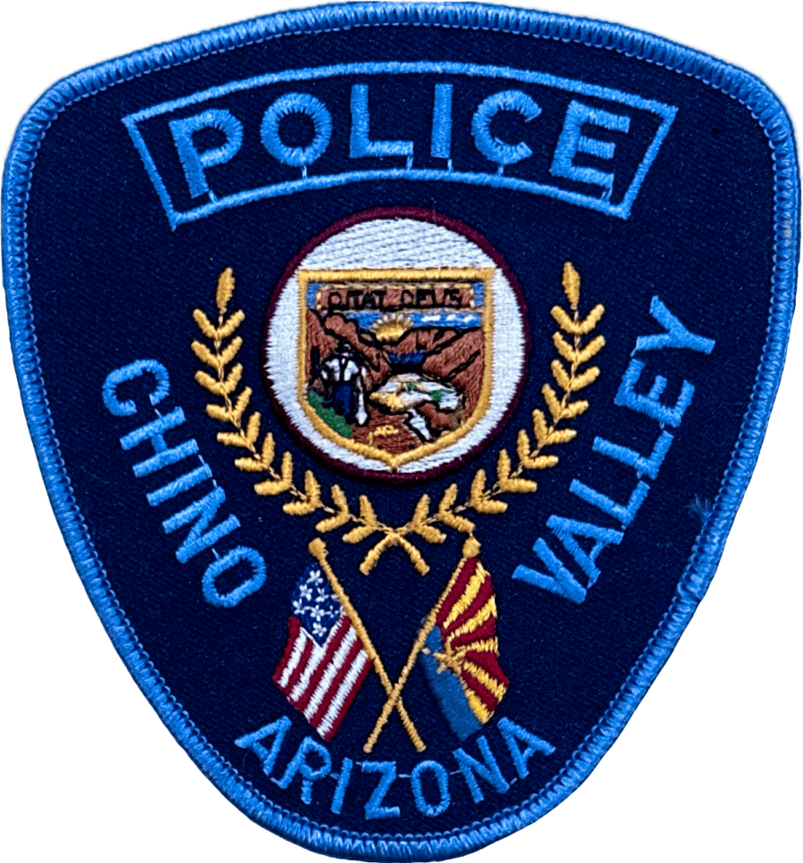 An image of a patch from Chino Valley Police