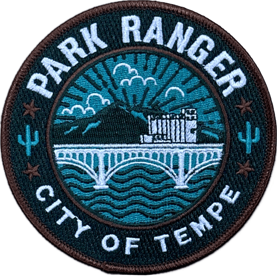 An image of a patch from Tempe Police