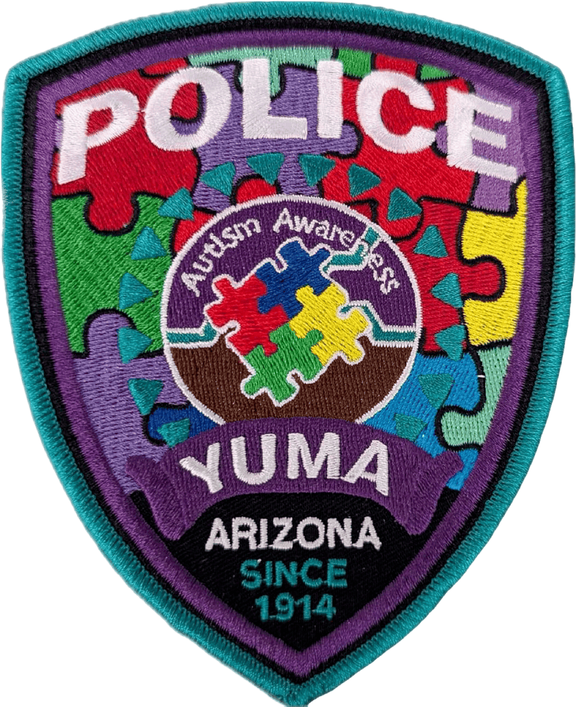 An image of a patch from Yuma Police