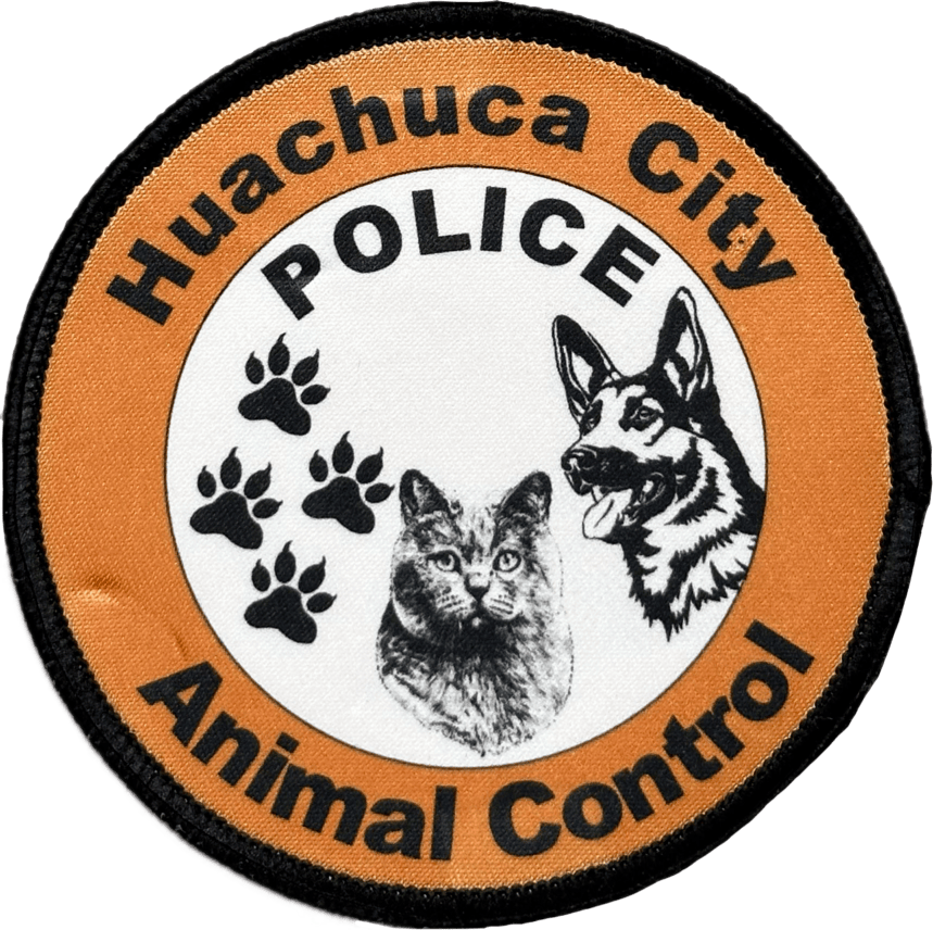 An image of a patch from Huachuca City Police