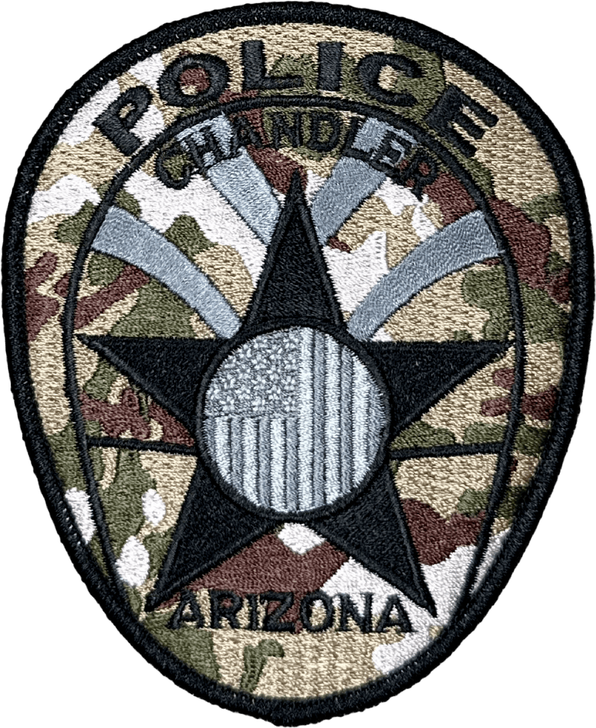 An image of a patch from Chandler Police