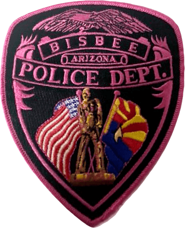 An image of a patch from Bisbee Police