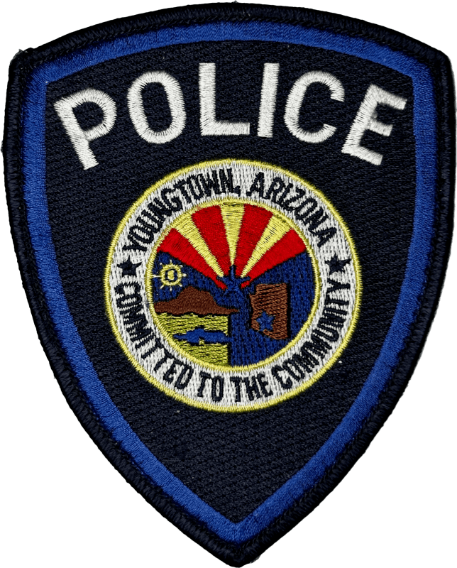 An image of a patch from Youngtown Police