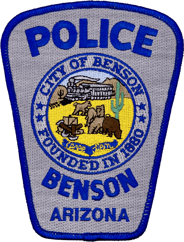 An image of a patch from Benson Police