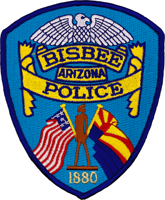 An image of a patch from Bisbee Police