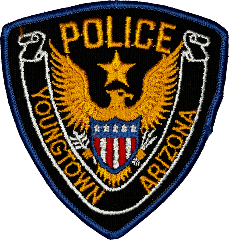 An image of a patch from Youngtown Police