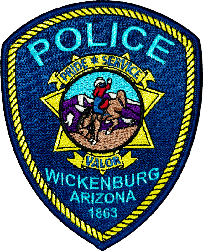 An image of a patch from Wickenburg Police