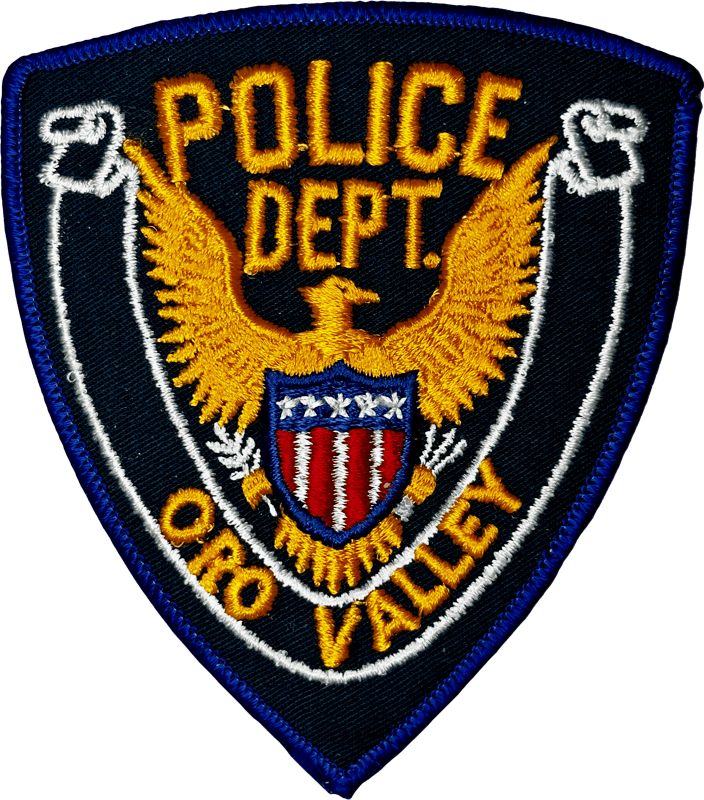 An image of a patch from Oro Valley Police