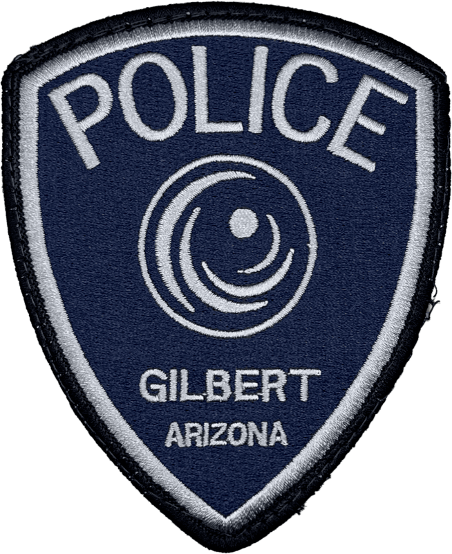 An image of a patch from Gilbert Police