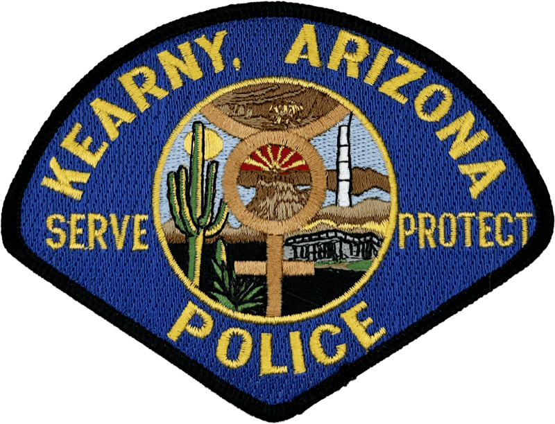 An image of a patch from Kearny Police