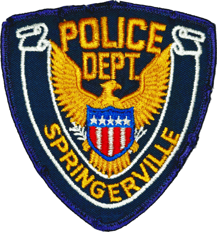 An image of a patch from Springerville Police