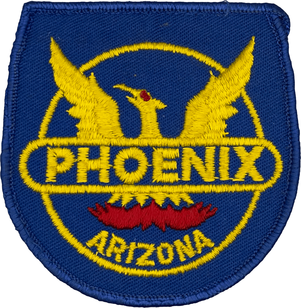 An image of a patch from Phoenix Police